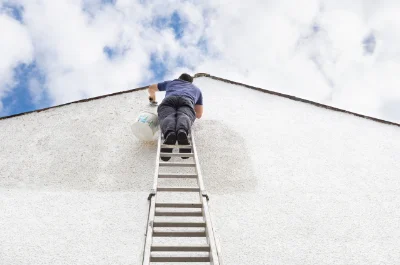 Peinture extérieure à Gramazie — façades et ravalement
